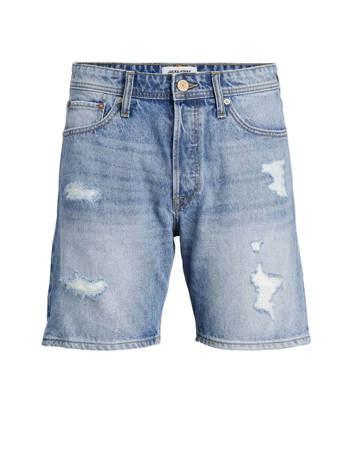 Denim Shorts JACK and JONES Mens CHRIS ORIGINAL AM 764 DENIM SHORTS Blue Blue Denim Gift Ideas