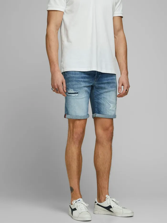 Denim Shorts JACK and JONES Mens RICK ICON JOS 333 50SPS DENIM SHORTS Blue Blue Denim Gift 4 You Denim Shorts JACK and JONES Mens RICK ICON JOS 333 50SPS DENIM SHORTS Blue Blue Denim Gift 4 You