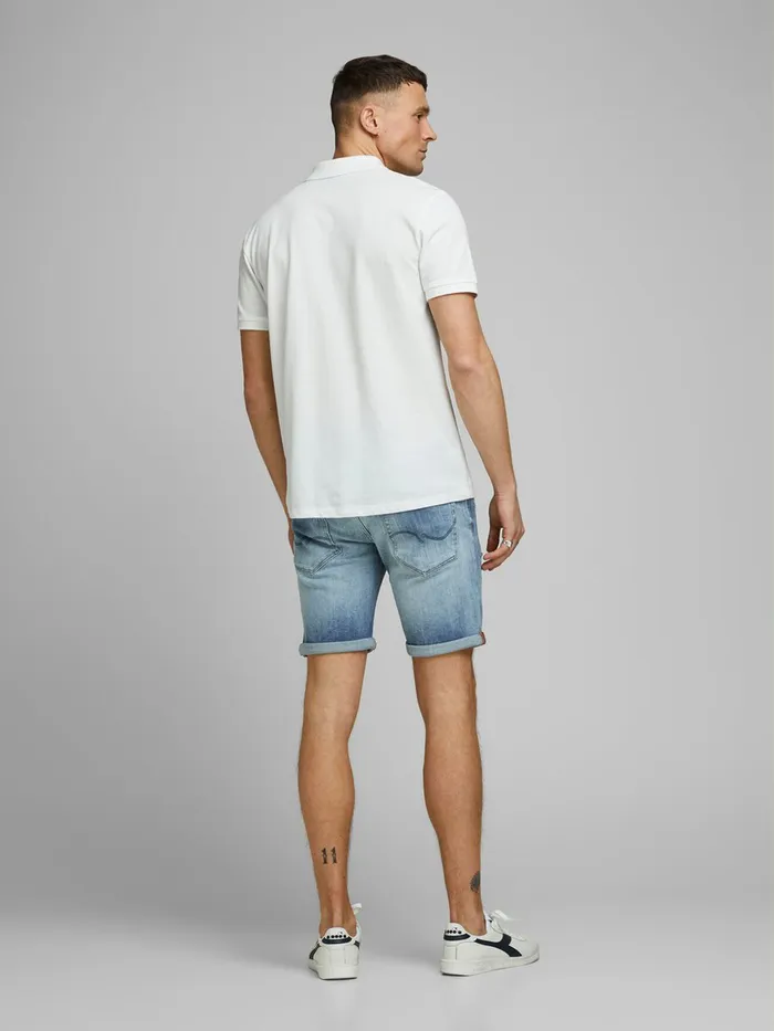Denim Shorts JACK and JONES Mens RICK ICON JOS 333 50SPS DENIM SHORTS Blue Blue Denim Gift 4 You