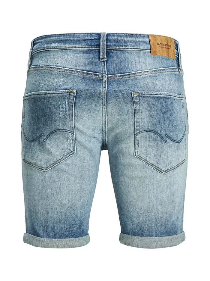 Denim Shorts JACK and JONES Mens RICK ICON JOS 333 50SPS DENIM SHORTS Blue Blue Denim Gift 4 You
