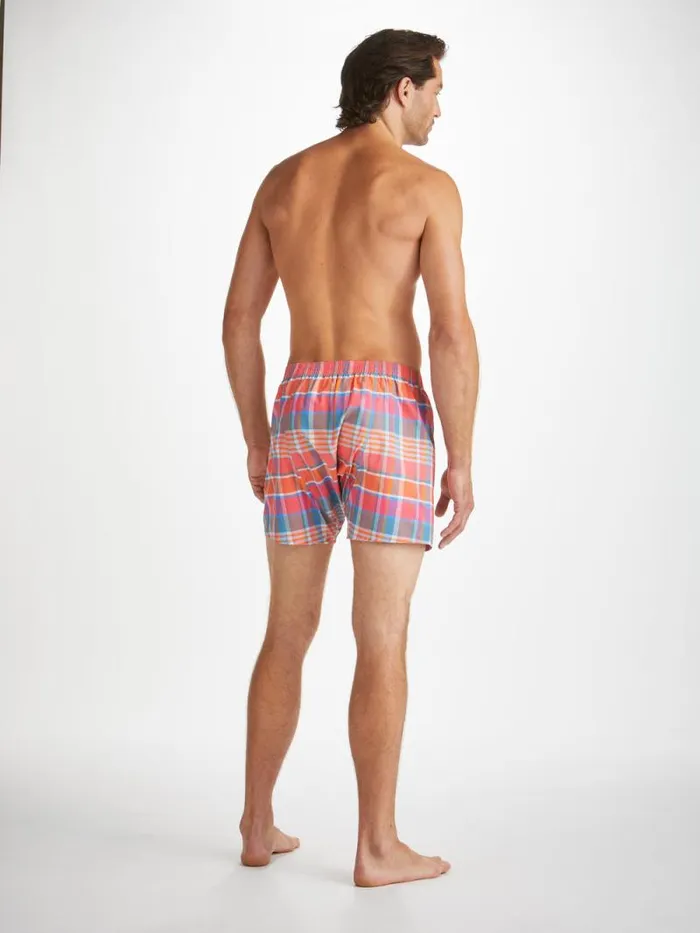Derek Rose Classic Fit Boxer Shorts Men Classic Fit Boxers Barker 36 Cotton Multi
