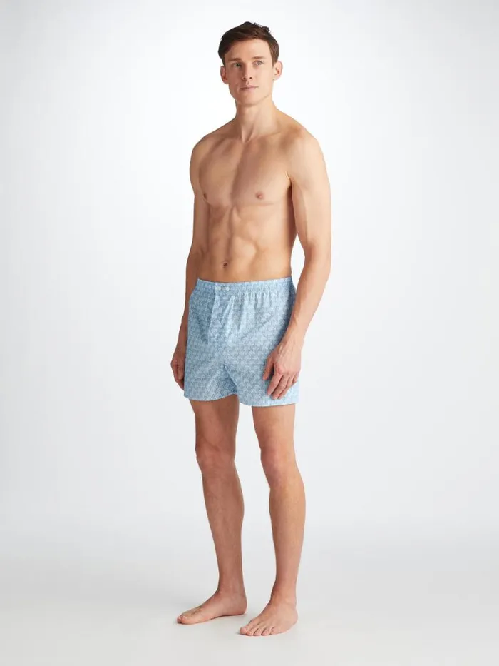 Derek Rose Classic Fit Boxer Shorts Men Classic Fit Boxers Ledbury 72 Cotton Batiste Blue Derek Rose Classic Fit Boxer Shorts Men Classic Fit Boxers Ledbury 72 Cotton Batiste Blue
