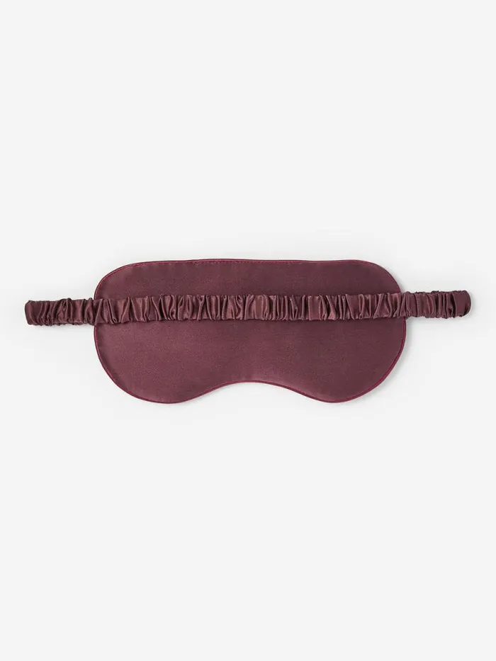 Derek Rose Eye Masks MenWomen Eye Mask Duke Cashmere Charcoal