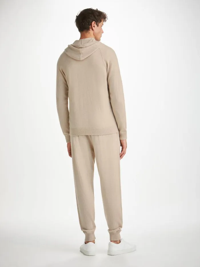 Derek Rose Hooded Tops Men Hoodie Finley Cashmere Oat