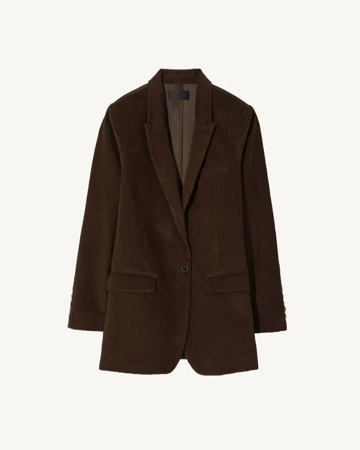 DIANE BLAZER Espresso Women Nili Lotan Jackets and Blazers