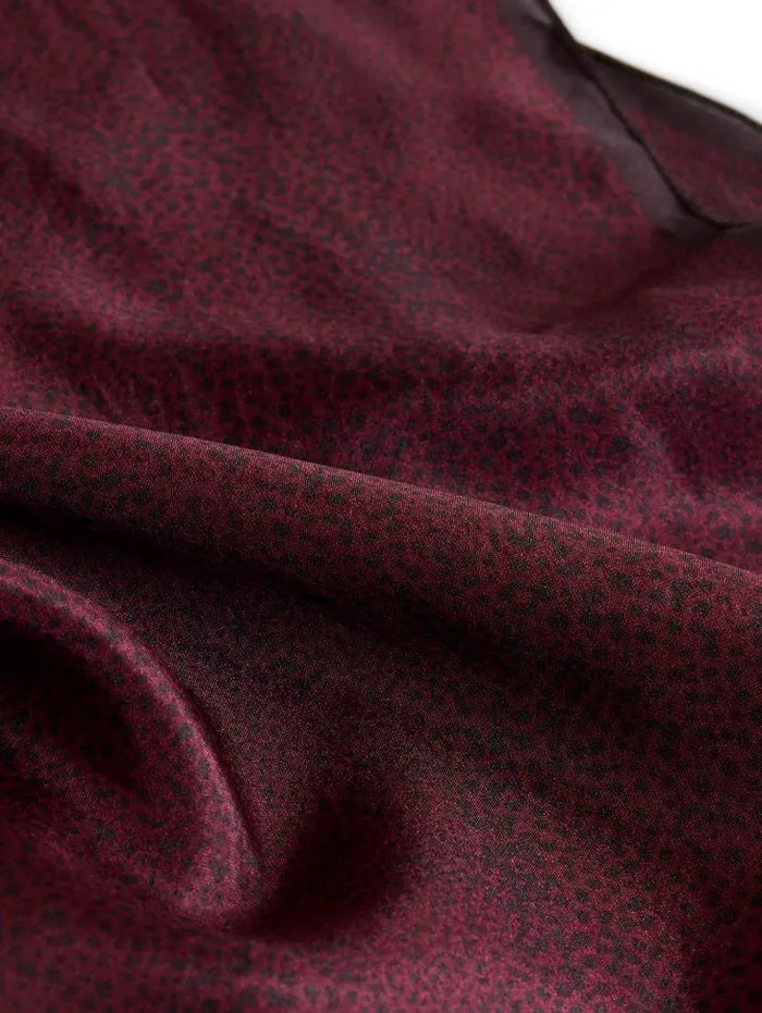 DICKIE SCARF Oxblood Men John Varvatos Scarves and Ties