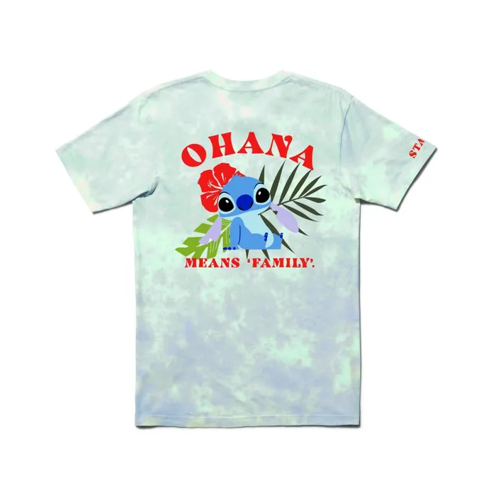 Disney X Stance Lilo And Stitch Tee Bluewash Men Stance Graphics