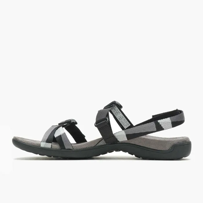 District 3 Backstrap Web Black Women Merrell Sandals District 3 Backstrap Web Black Women Merrell Sandals
