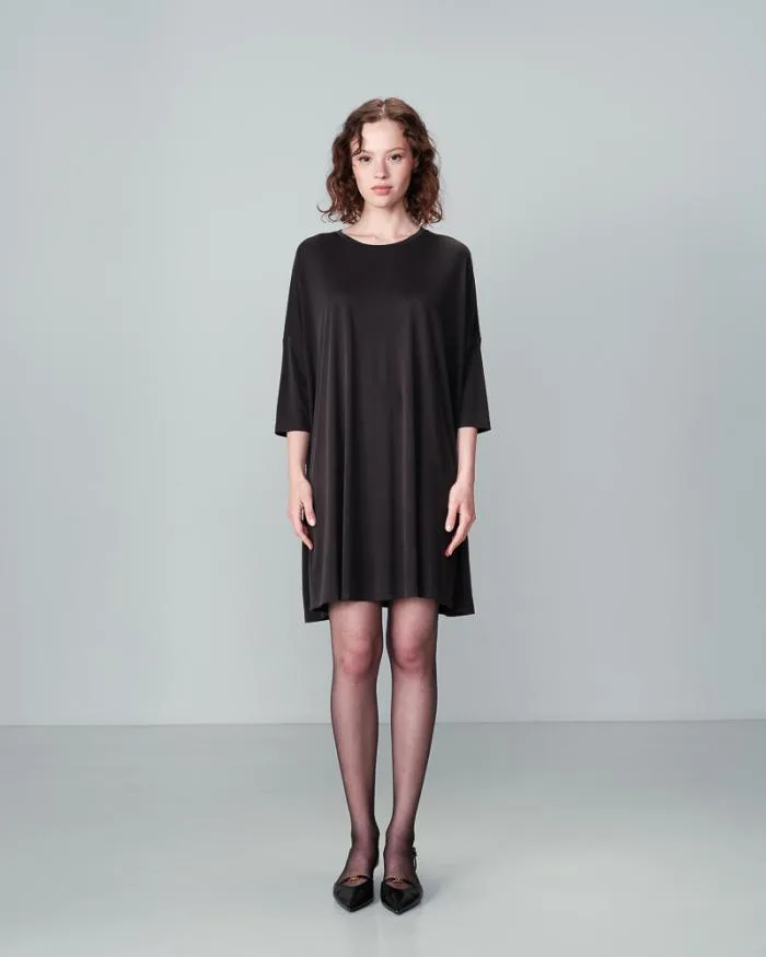 DRESS ANTHRACITE NIKKI Shop Grace and Mila Short Dresses