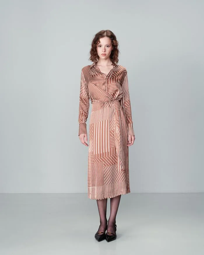DRESS CHOCOLAT NICE Shop Grace and Mila Printed Dresses