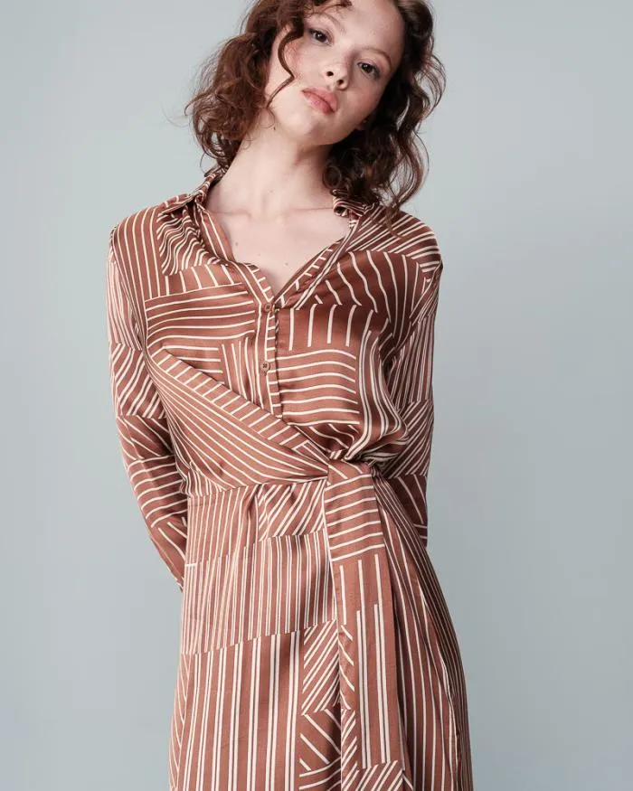 DRESS CHOCOLAT NICE Shop Grace and Mila Printed Dresses