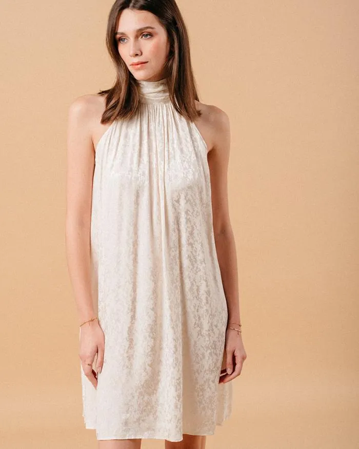 DRESS ECRU MURIEL Shop Grace and Mila Formal Dresses