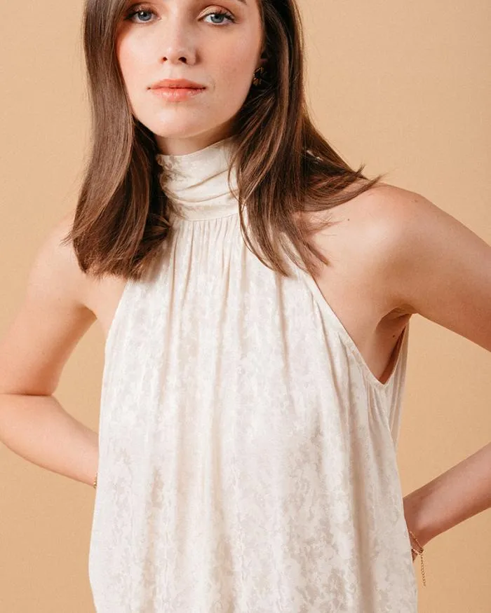 DRESS ECRU MURIEL Shop Grace and Mila Formal Dresses