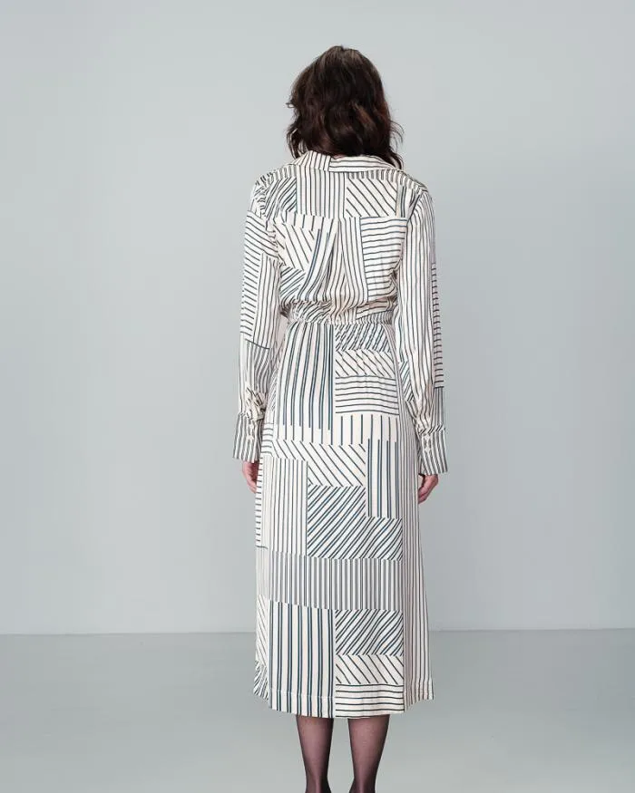 DRESS ECRU NICE Shop Grace and Mila Printed Dresses