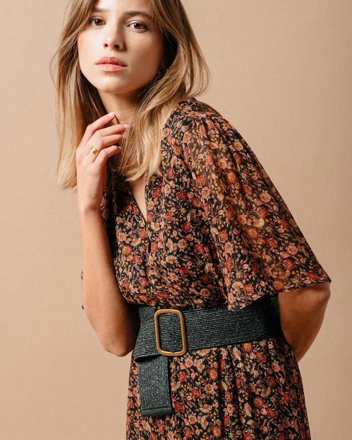 DRESS NOIR MARISSA Shop Grace and Mila Printed Dresses