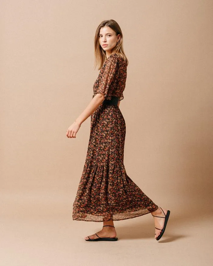 DRESS NOIR MARISSA Shop Grace and Mila Printed Dresses