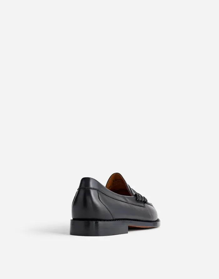 Dress Shoes and Loafers Men Madewell Madewell X GHBASS Lennox Weejuns Loafers Black