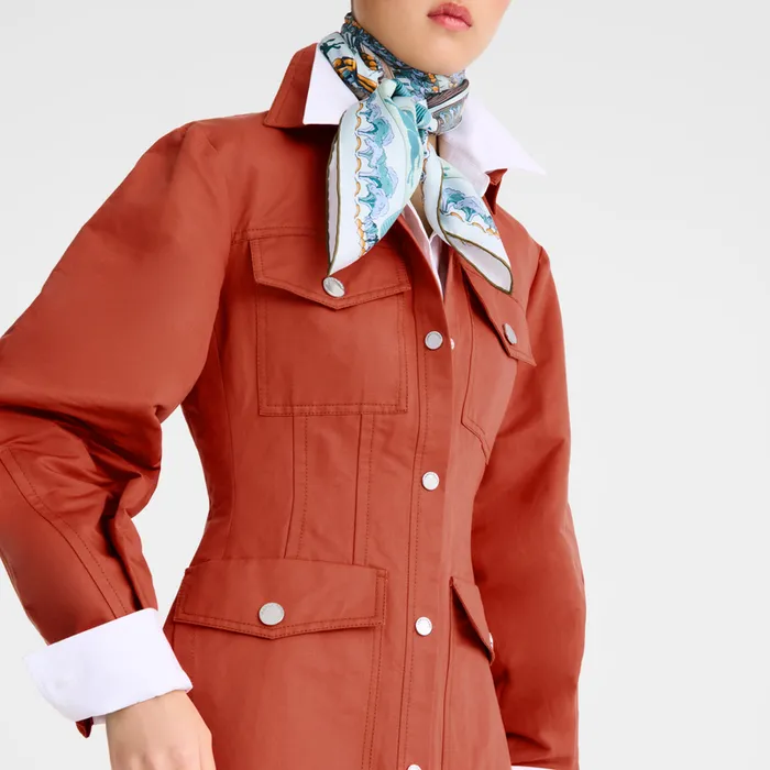 Dresses and Skirts Women Dress Tomato Longchamp Dresses and Skirts Women Dress Tomato Longchamp