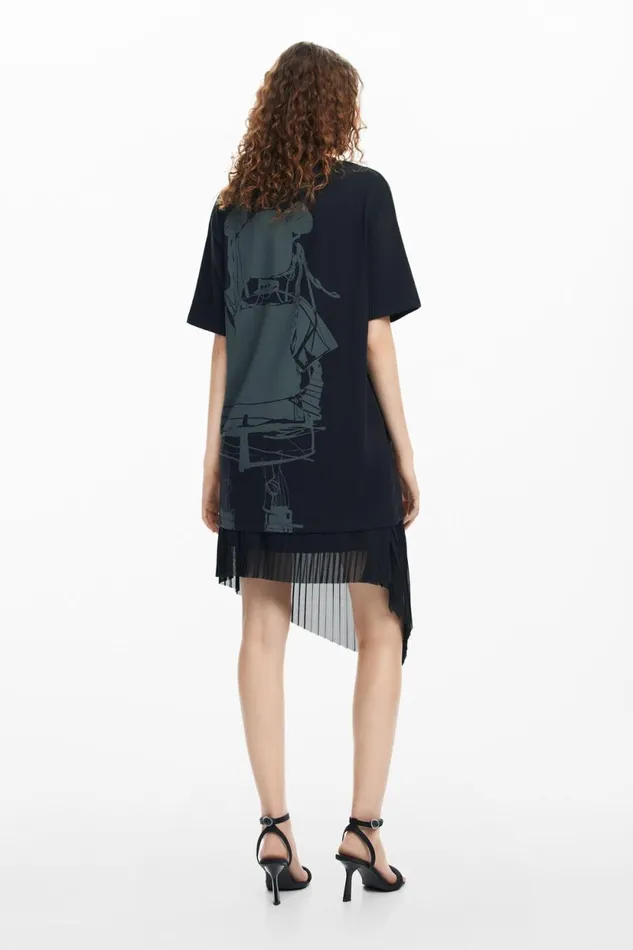 Dresses And Jumpsuits Women Desigual M Christian Lacroix Doll Dress Black