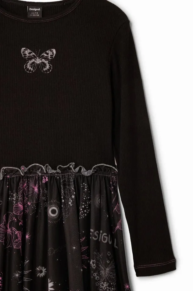 Dresses Kids Desigual Twopiece Dress Black
