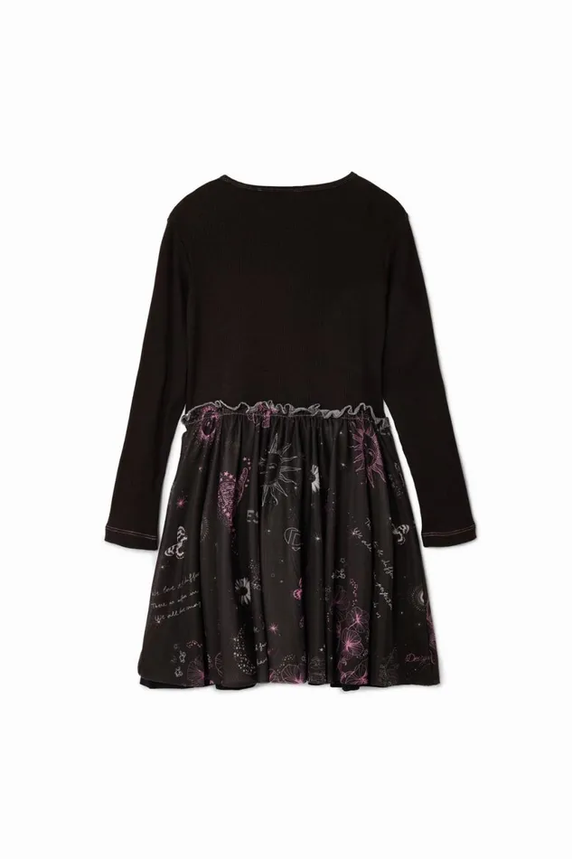 Dresses Kids Desigual Twopiece Dress Black