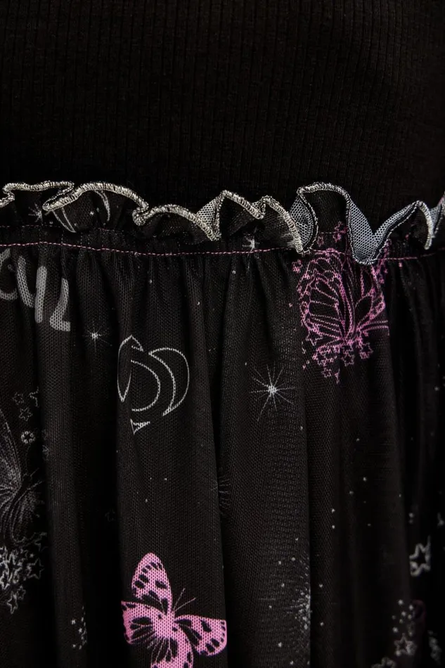 Dresses Kids Desigual Twopiece Dress Black