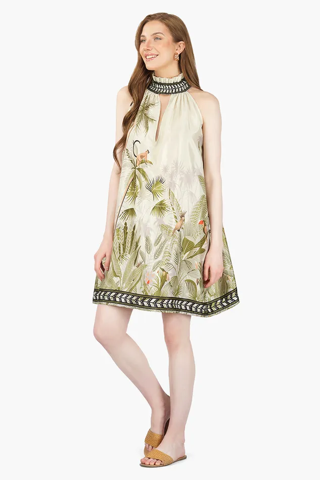 Dresses Olivia Printed Kimono Dress America and Beyond Women