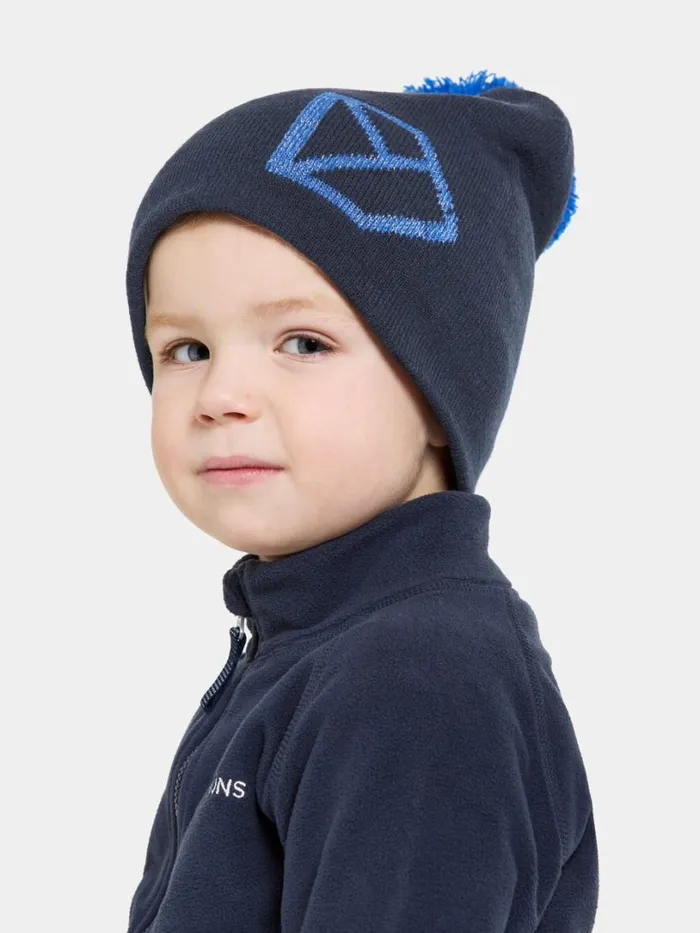 Dropi Kids039 Beanie Navy Kids Didriksons Hats and Caps