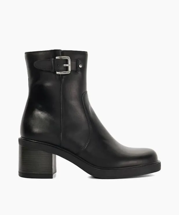 Dune London Ankle Boots Women Chunky Heel Ankle Boot Black