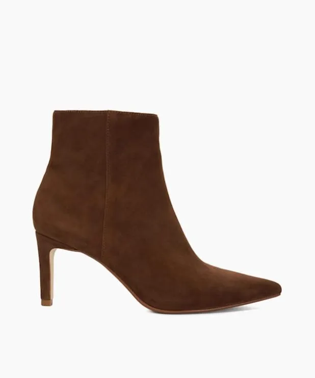 Dune London Brown Boots Women High Heel Ankle Boots Brown