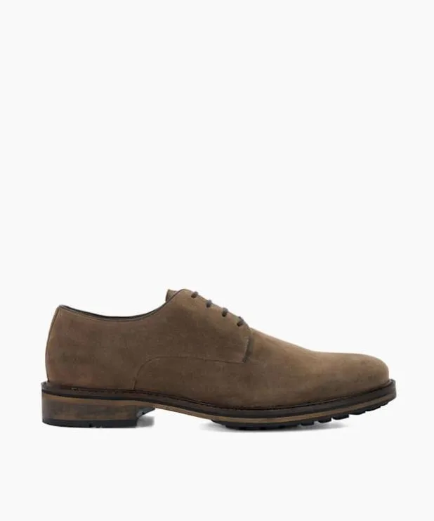 Dune London Casual Shoes Men Round Toe LaceUp Shoes Neutral