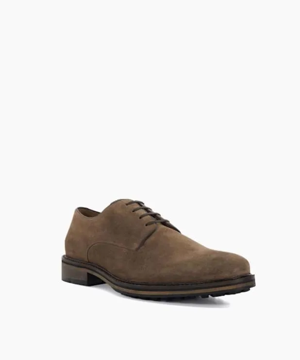 Dune London Casual Shoes Men Round Toe LaceUp Shoes Neutral