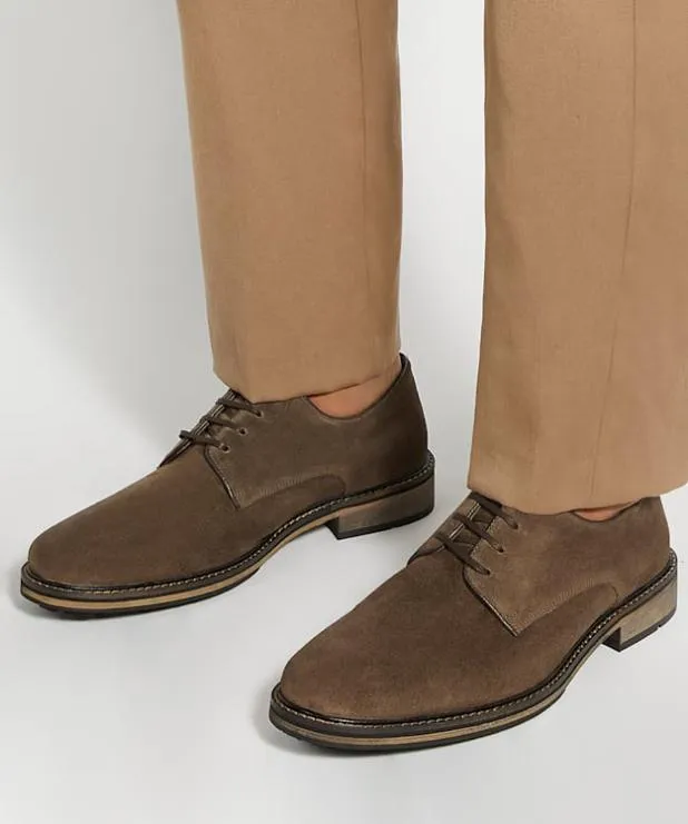 Dune London Casual Shoes Men Round Toe LaceUp Shoes Neutral