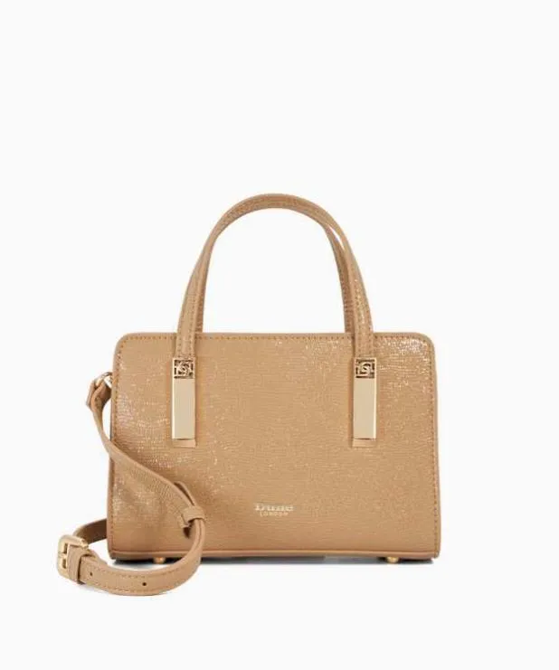 Dune London Crossbody Bags Women Small Tote Bag Brown Synthetic