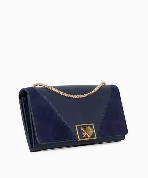 Dune London Handbags Women Chain Handle Shoulder Bag Blue