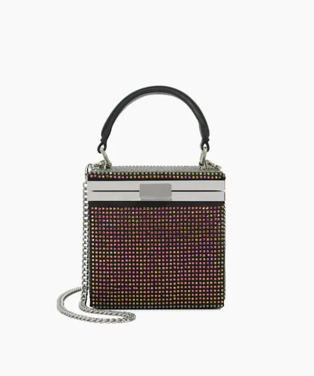Dune London Handbags Women Structured Evening Micro Box Bag Black