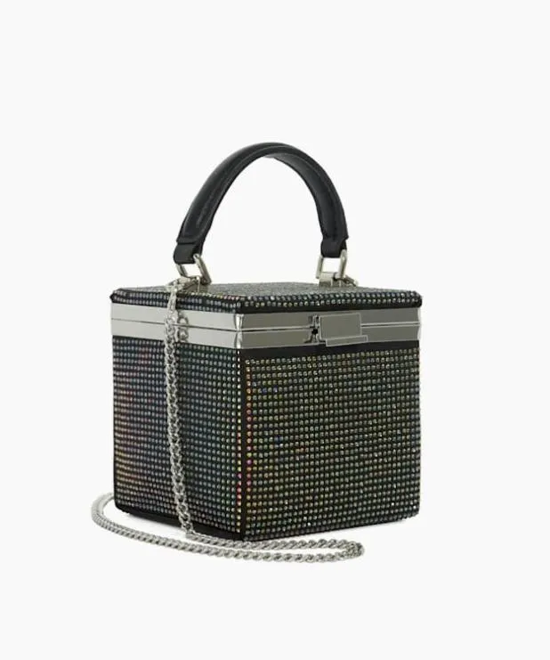 Dune London Handbags Women Structured Evening Micro Box Bag Black
