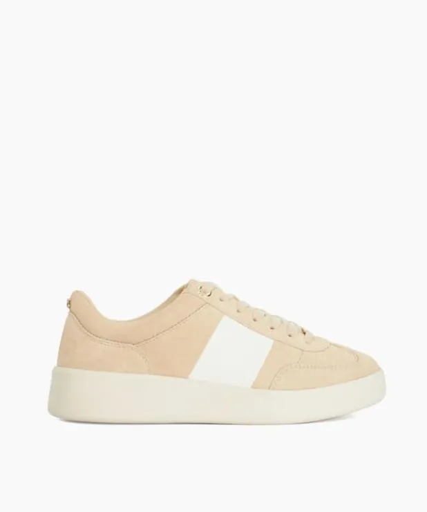 Dune London Trainers Women Round Toe Lace Up Trainers Neutral
