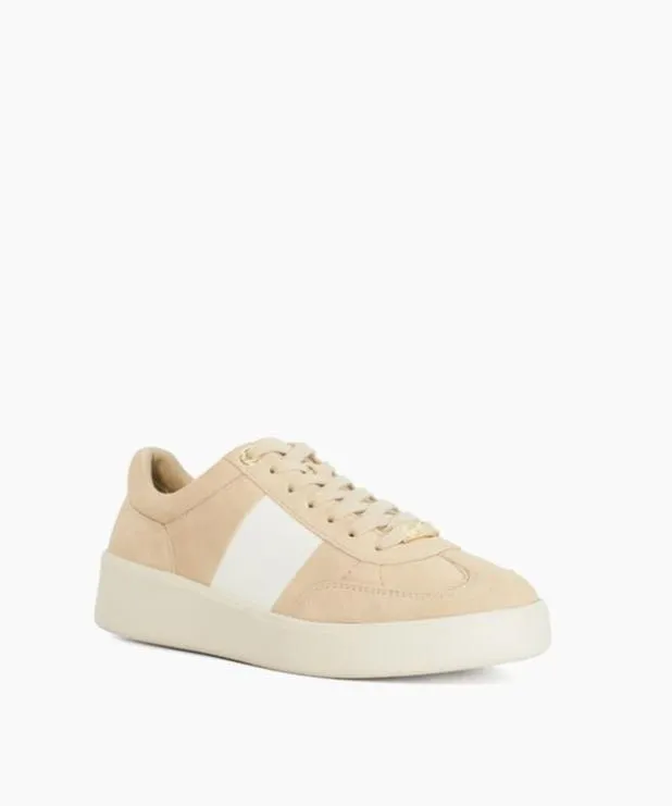Dune London Trainers Women Round Toe Lace Up Trainers Neutral