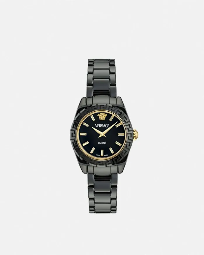DV One Mini Watch Black Women Versace Watches