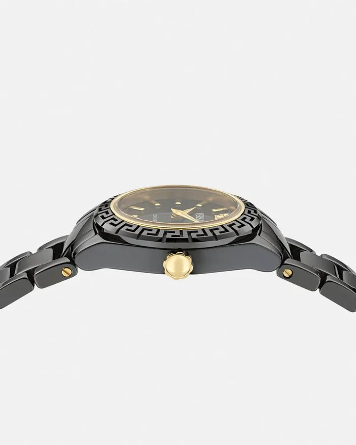 DV One Mini Watch Black Women Versace Watches