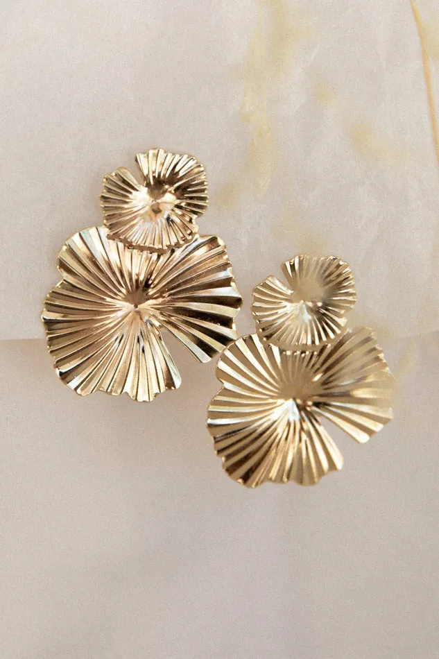Earrings Petal and Pup Women Delia Earrings Gold