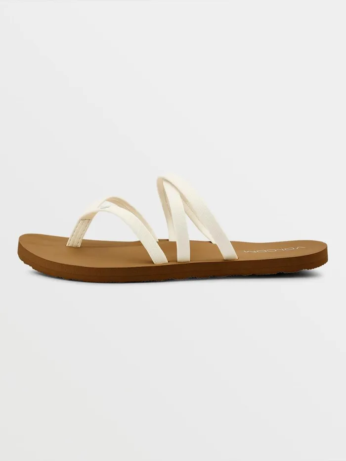 Easy Breezy II Sandals 8211 White Womens Volcom Sandals