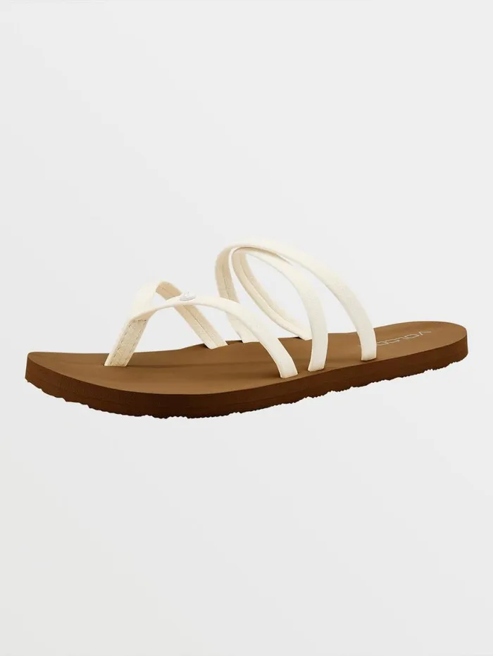 Easy Breezy II Sandals 8211 White Womens Volcom Sandals