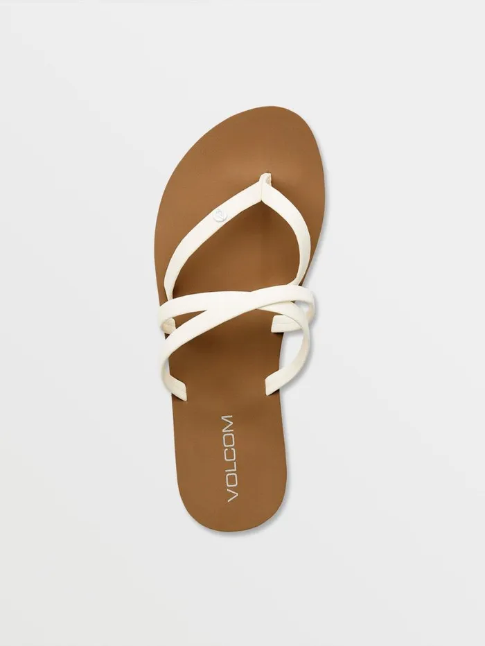 Easy Breezy II Sandals 8211 White Womens Volcom Sandals