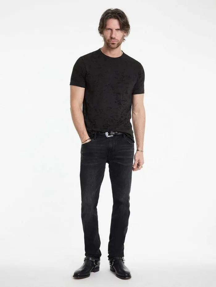 EDEN BURNOUT CREW Carbon Men John Varvatos TShirts