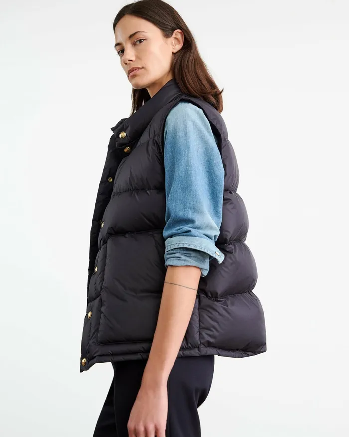 ELBERT VEST Midnight Women Nili Lotan Jackets and Blazers