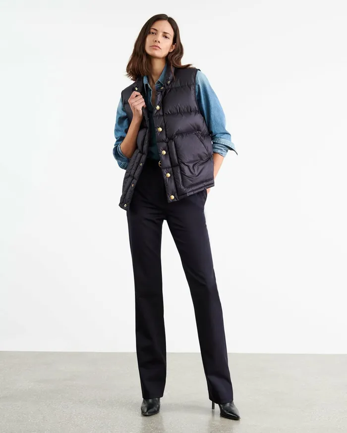 ELBERT VEST Midnight Women Nili Lotan Jackets and Blazers