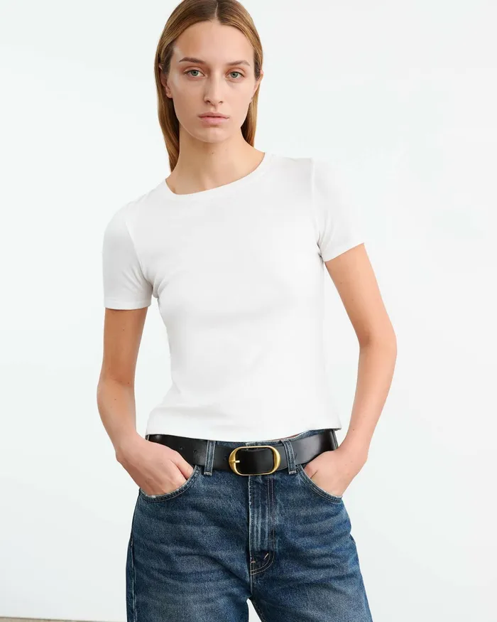 ELIN TEE Black Women Nili Lotan Tees