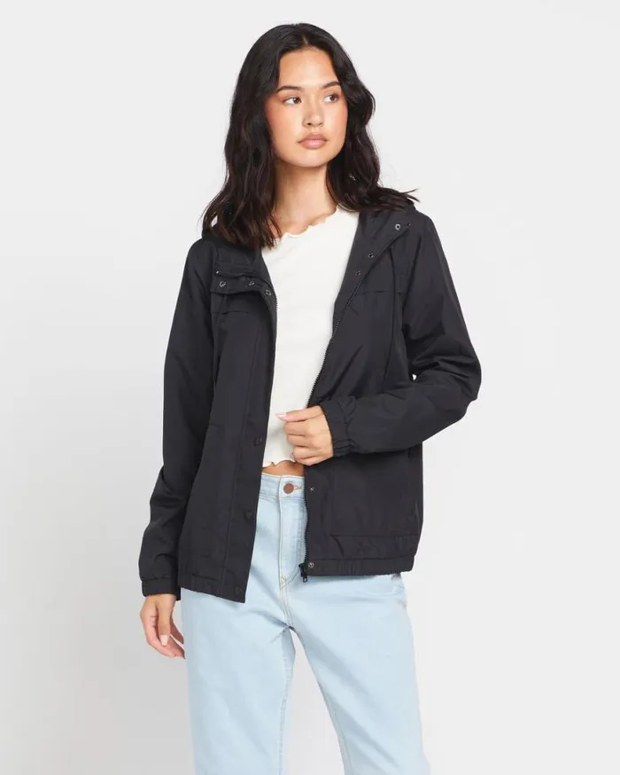 Enemy Stone Jacket 8211 Black Womens Volcom Golf
